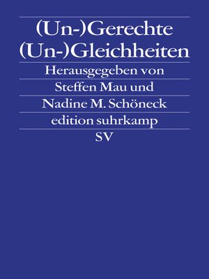 cover image of (Un-)gerechte (Un-)Gleichheiten